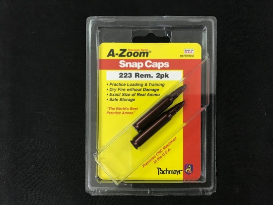 A-Zoom Snap Caps 223Rem 2pk